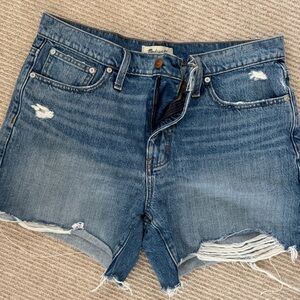 Madewell Relaxed Mid-Length Denim Shorts
